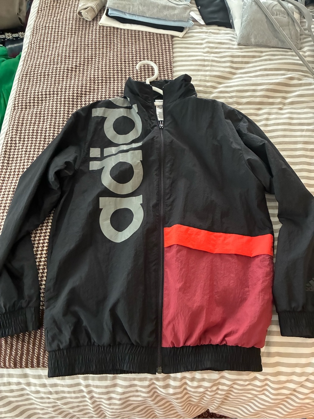 90s Adidas Color Block Windbreaker